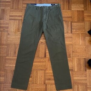 Ralph Lauren Men's Forest Green Chinos